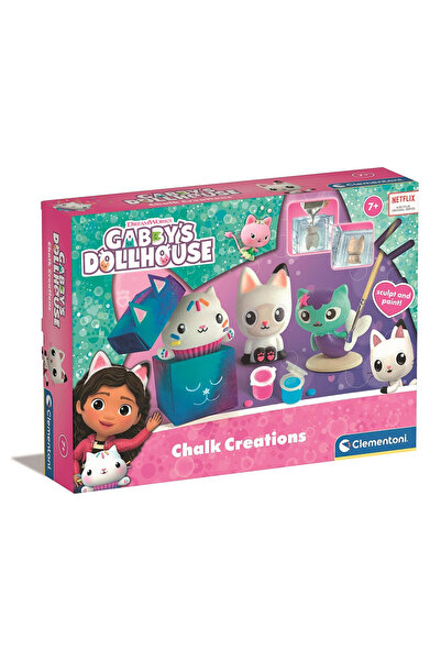 Gabby's Dollhouse Комплект за боядисване creativ gips turnare Clementoni