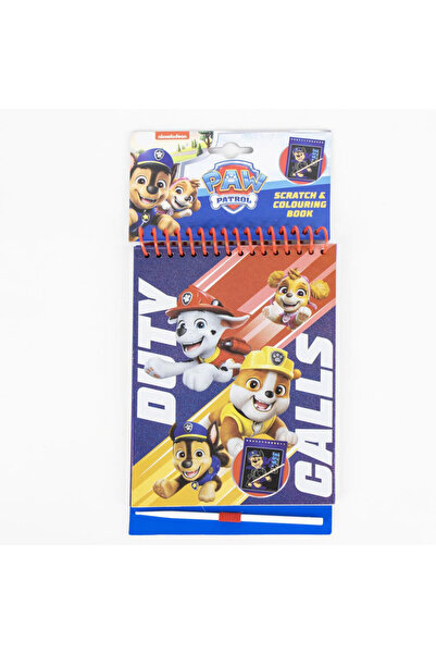 PAW PATROL Paw Patrol Duty Calls scratch and color picture set