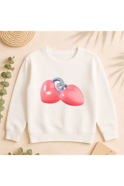 SVART WEAR Суитшърт Daily Front Printed 100% памук Fancy Bike Neck OVERSIZE