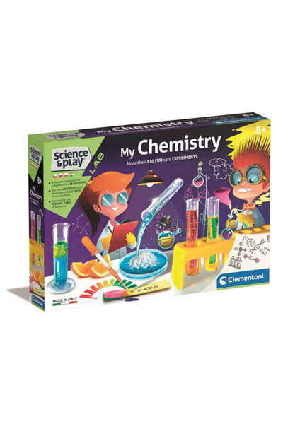 Colorate Colorful Test Scientific Chemistry Lab Set Clementoni