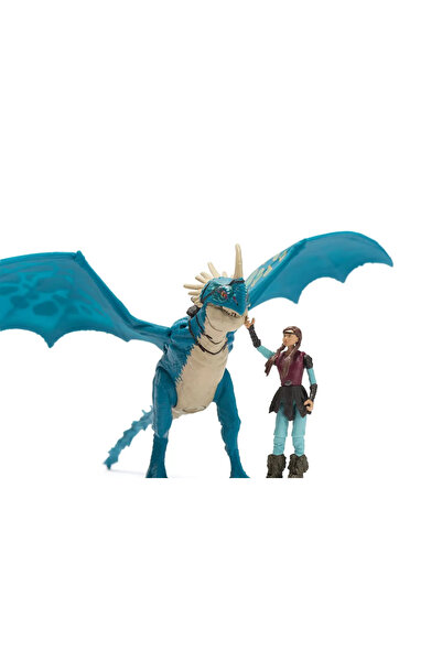 How to Train Your Dragon - Deadly Nadder Dragon Set with Viking Astrid Figure