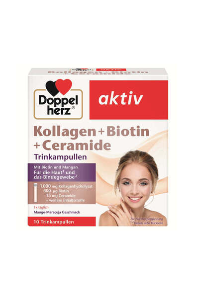 Other Colagen + Biotină + Ceramide, 10 sticle, Doppelherz
