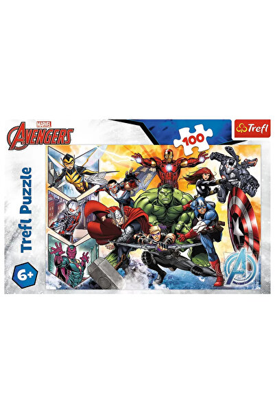 Trefl Пъзел Trefl Marvel Avengers: Силата на Отмъстителите, 100 части