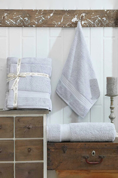 HRN Textile 2-Piece Cotton Luxury King Size Bath Towel Set