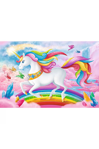 Trefl Παζλ Κρυστάλλινος Κόσμος των Μονόκερων, 100 κομμάτια