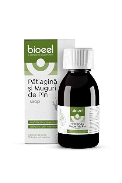 Other Sirop de banane și muguri de pin, 120 ml, Bioeel