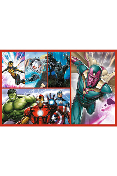 Trefl Παιδικό παζλ Trefl 2 x 70 τεμαχίων - Γίνε ήρωας με τη Marvel