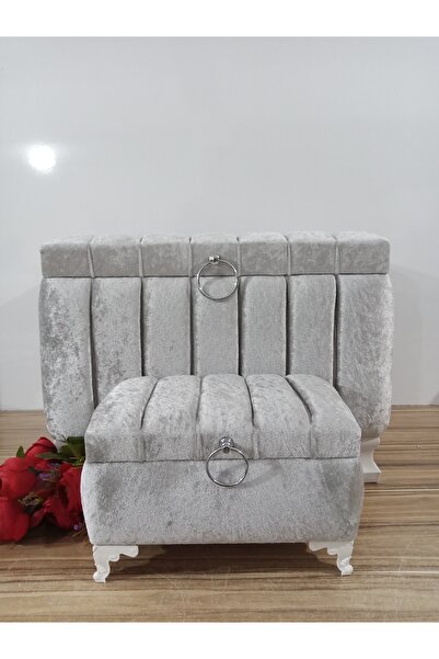 Sandık Dünyası Bridal Chest, Groom's Engagement Chest, Dowry Chest, 2-Piece Set 1406