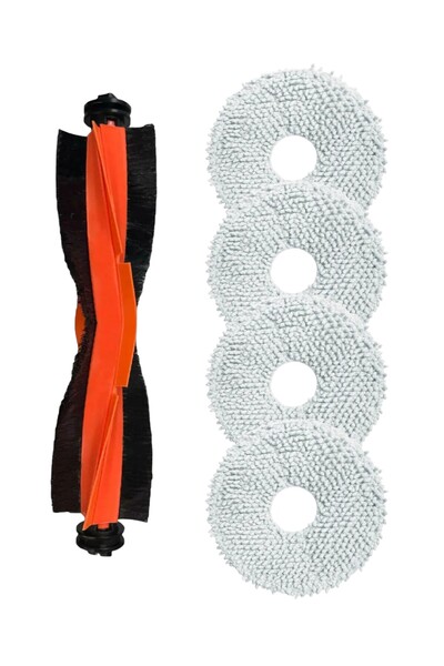 ROPALDE مجموعة قطع غيار مكنسة كهربائية روبوتية Xiaomi S20+ Plus B108GL متوافق...