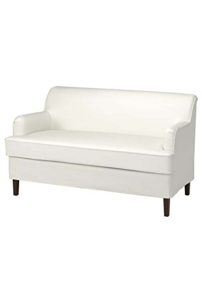 IKEA VINLIDEN Cover for 2-seat sofa, Hakebo dark grey