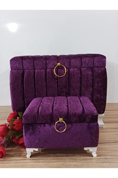 Sandık Dünyası Bridal Chest, Groom's Engagement Chest, Dowry Chest, 2-Piece Set 1406