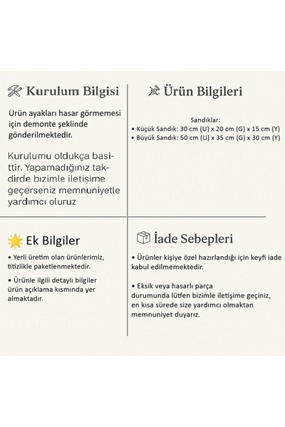 Sandık Dünyası Bridal Chest, Groom's Engagement Chest, Dowry Chest, 2-Piece Set 1406