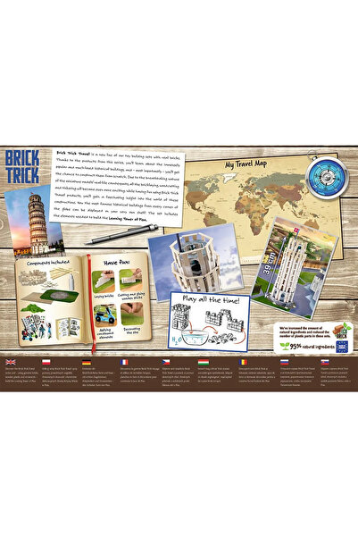 Brick Trick L Travel Pisa Tower