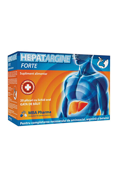 Other Hepatargine Forte, 20 plicuri, MBA Pharma