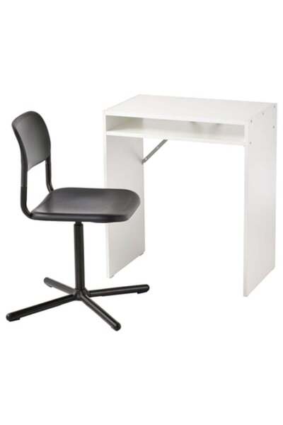 IKEA SMÄLLEN Swivel chair, black