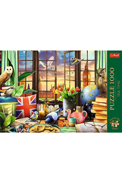 Trefl PUZZLE 1000 PREMIUM PLUS TEA TIME ALL THINGS BRITISH