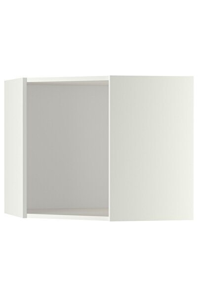 IKEA METOD Corner wall cabinet frame, white, 68 x 37 x 60 cm