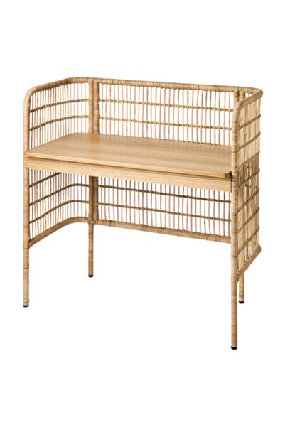 IKEA RIDSPÖ Desk, oak, 140 x 70 cm