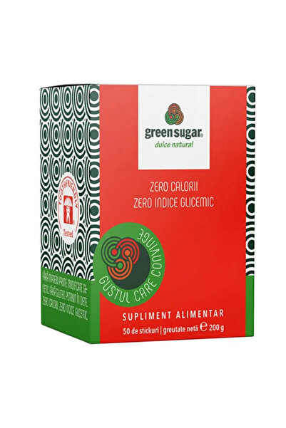 Other Batoane îndulcitoare Green Sugar, 50 bucăți, Remedia