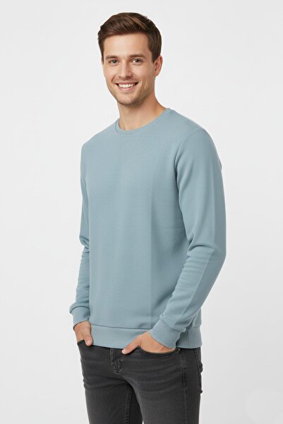 DYNAMO Men's Crew Neck Sweater Honeycomb Knit Classic Pattern 6635 Bgl-St04929