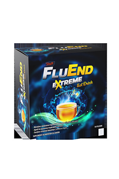 Other Băutură caldă Fluend Extreme, 10 pliculețe, Sun Wave Pharma
