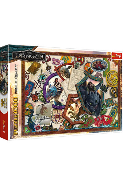 Trefl Puzzle - How to Train Your Dragon, 1000 pieces