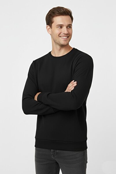 DYNAMO Men's Crew Neck Sweater Honeycomb Knit Classic Pattern 6635 Bgl-St04929