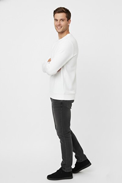 DYNAMO Men's Crew Neck Sweater Honeycomb Knit Classic Pattern 6635 Bgl-St04929