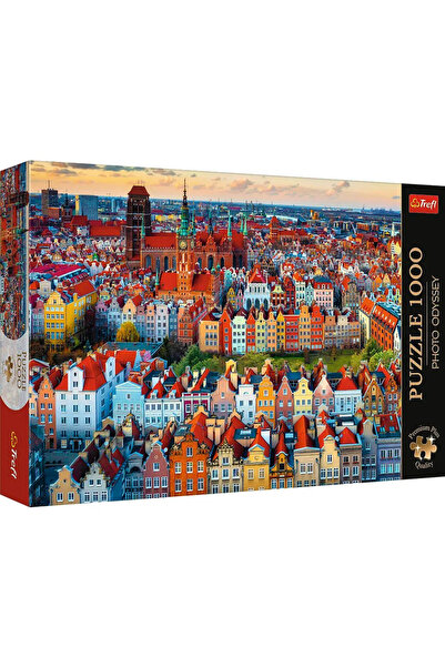 Trefl Puzzle 1000 Premium Plus Odisee foto Vedere din Gdansk 60 x 270 x 400 mm
