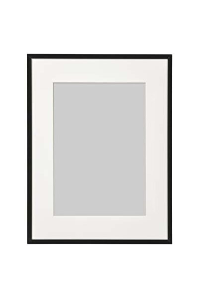 IKEA SILVERHÖJDEN Frame, silver-colour, 61 x 91 cm