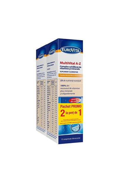 Other Pachet Multivital A-Z, 15 + 15 comprimate efervescente, Eurovita