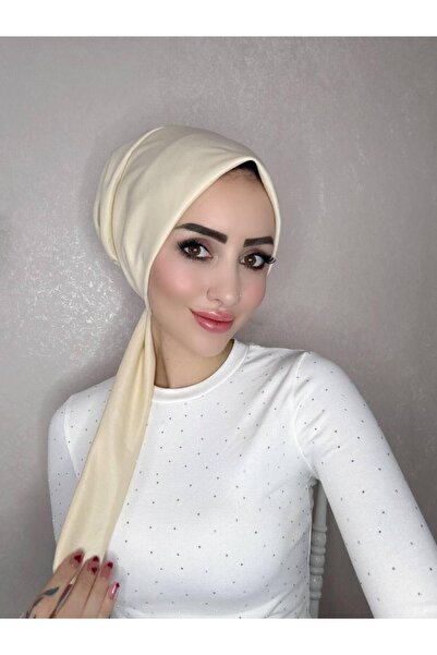 OykumBone A vizon dört mevsim kullanıma uygun düz pamuk şal eşarp