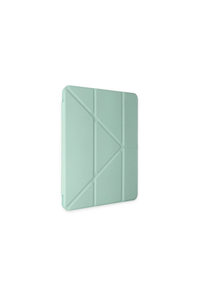 eco port iPad Pro 11 (2024) Case Mars Tablet Case with Pen Holder - Light Green