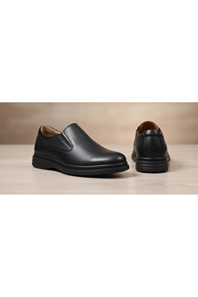 Growish Gr0453 Genuine Leather Heel Spurs and Special Production Classic Casual Shoes for Diabetics