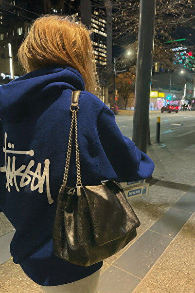 classy moda سويت شيرت للجنسين قصة فضفاضة 3 Thread Ş مبطن بالصوف Text B مطبوع ...