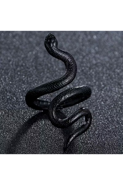 Mournbelle Gotik Yılan Yüzük