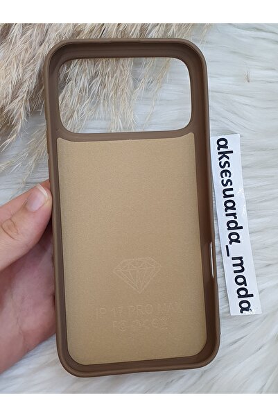 ZB Aksesuarda Moda iPhone 17 Pro Max Compatible Swarovski Stone Luxury Branded Case