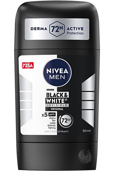 NIVEA MEN Black & White Invisible Original Stick 50 ml X 5 ADET