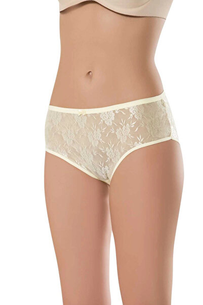 Royaleks 5 Pieces Women's Complete Tulle Lace Bato Panties