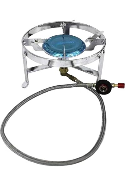 DLC Portable Heavy Duty Gas Stove - High Pressure Outdoor Stove for Camping, Cooking and Travel