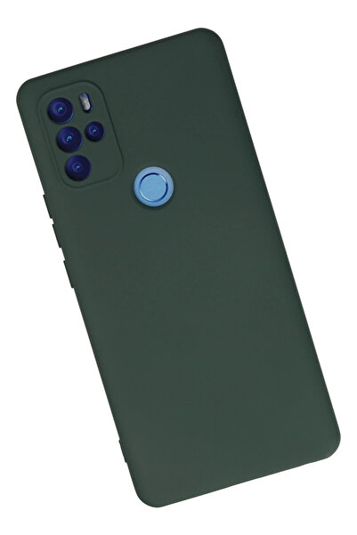 HarmonyAura General Mobile Gm 21 Pro Case Nano Velvet Silicone Inside - Dark Green