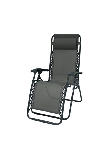 KlaussTech Art Bali Beach Lounger, Foldable, with Metal Structure, Textilene Upholstery, 165 X 65 X 112 Cm