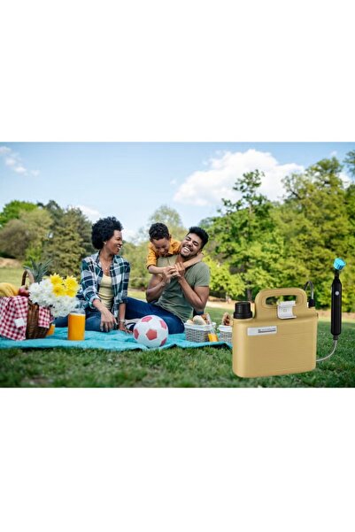 DLC Rechargeable bidet and water spray pump, 6-liter capacity