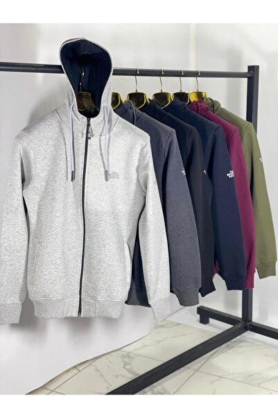 ANATOLIATEKSTILE Men's Tracksuit – Zip-up Hoodie & Pants – Premium Thick Material