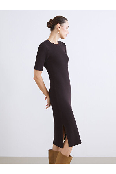 LC Waikiki Crew Neck Knitwear Dress