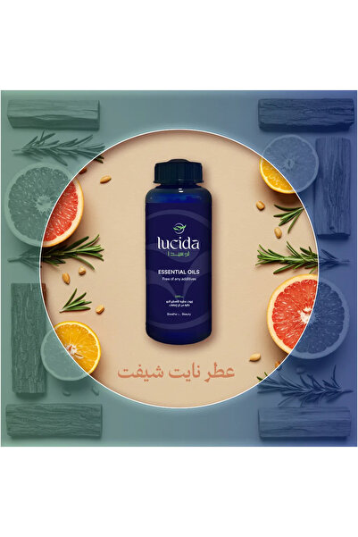 Lucida زيت عطري خام من FRAGRANS Oil Night Shift 480 مل متوافق مع جميع أجهزة نشر العطور