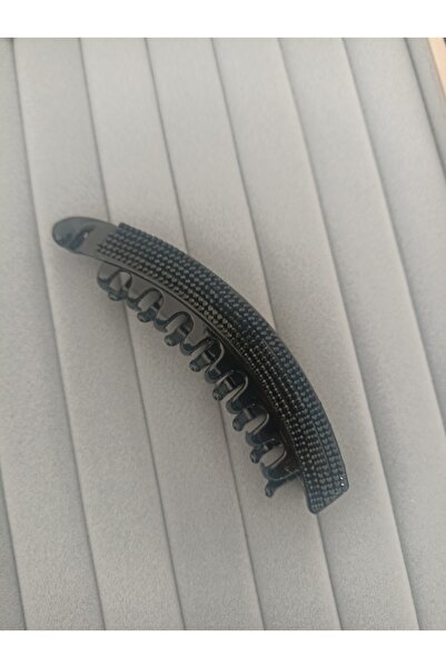 MutluBiDünya Büyük Boy Dişli Taşlı Muz Toka Balık Toka Kapan Toka