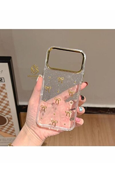 Massemr Apple iPhone 17 Air Bow Pattern Premium Stylish Design Shock-Absorbing Protection Offering Case Cover