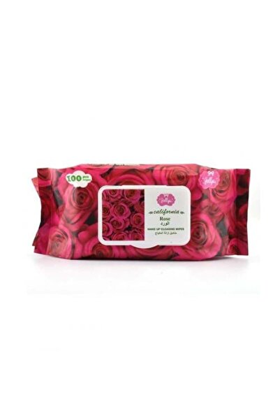 JELLYS Makeup Remover Wipes with Rare Rose - 100 pcs