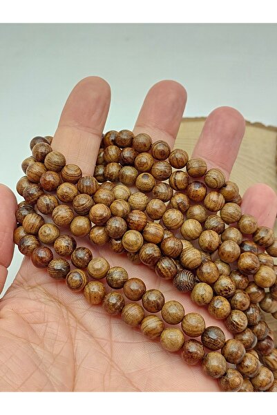 Yasamtohumu Snur de mărgele din lemn de arbore de spin – mărgele din lemn nat...